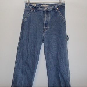 Levi’s Denim Ribcage Straight Jeans (Painter Boy)
